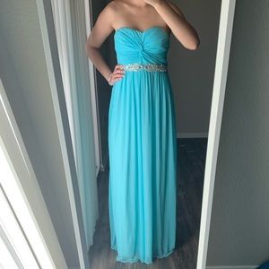 Tiffany Blue Gown